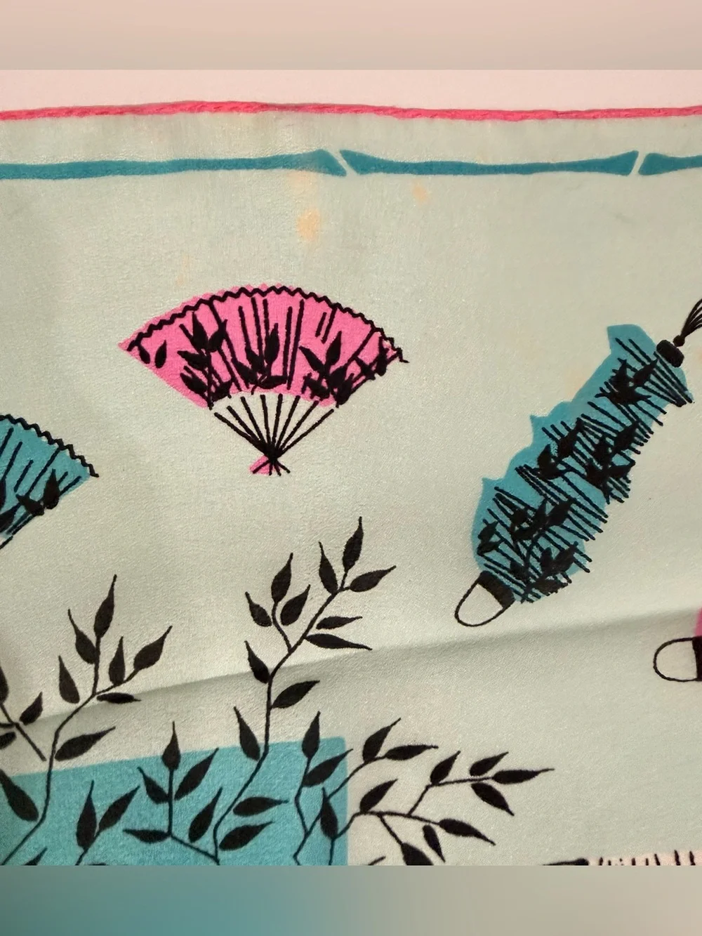 Vintage lightweight silk